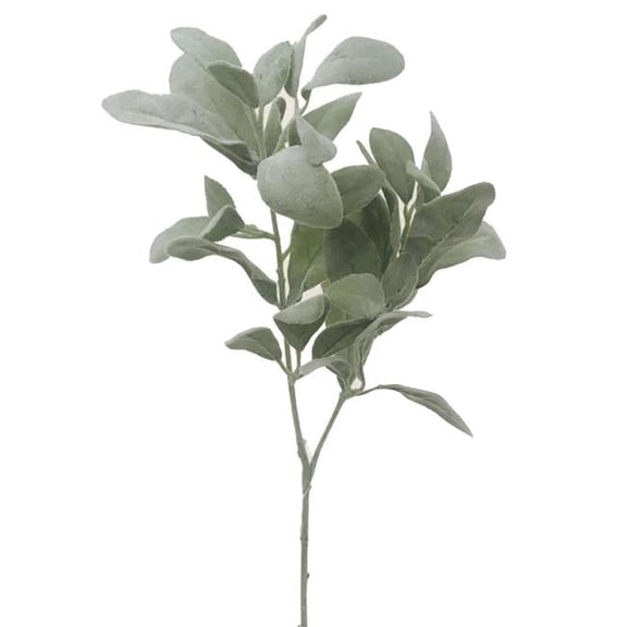 Mr. MJs Trading AI-FL2538FRO Lambs Ear Branch Faux Plants & Trees