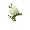 thumbnail image 1 of Mr. MJs Trading AI-FL3962CRM Creamy White Dahlia with Bud Stem Artificial Flower, 1 of 1