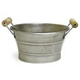 thumbnail image 1 of Mr. MJs Trading AI-GA2420TI Titanium with Handles Galvanized Bucket, 1 of 1