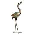 thumbnail image 1 of Mr. MJs Trading AI-GG9508 Standing Metal Heron Garden Statue, 1 of 1