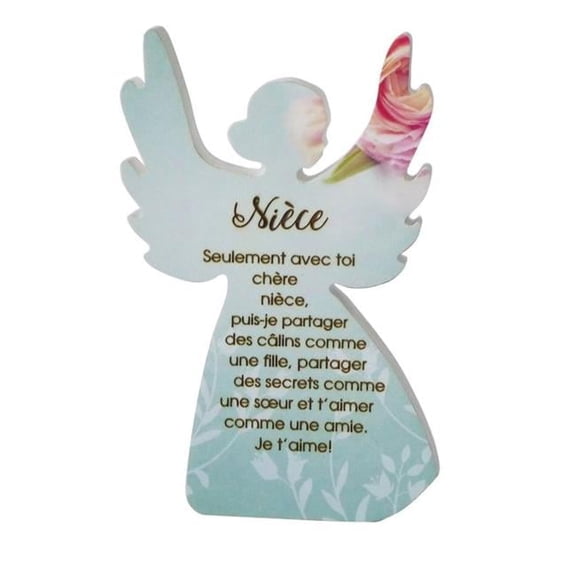 Mr. MJs Trading  Ange Avec Dits - Niece Plaque