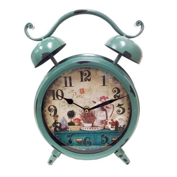 Mr. MJs Trading BM-W14-C48 Alarm Clock - Green