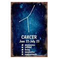 thumbnail image 1 of Mr. MJs Trading IV-W18-GT184 Cancer Metal Wall Decor, 1 of 1