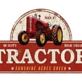 thumbnail image 1 of Mr. MJs Trading IV-W19-GT252 Tractor Die Cut Metal Wall Decor, 1 of 1