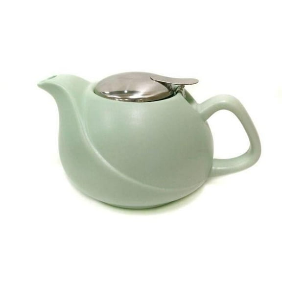 Mr. MJs Trading SC-CTP129-9G 900 ml Ripple Matte Green Teapot