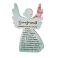 thumbnail image 1 of Mr. MJs Trading SC-FY203 Heavenly Rose Angel with Saying - Grandparents Plaque, 1 of 1