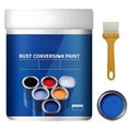 thumbnail image 1 of Mr Material 1 Rust Paint, Mr Material 1 Rust Remover 0.66lb/1.1lb/2.2lb, 4-In-1 Water-Based Exterior Paint for Metal, Industrial Anti-Rust Weatherproof Rust Converter with Brush, 1 of 9