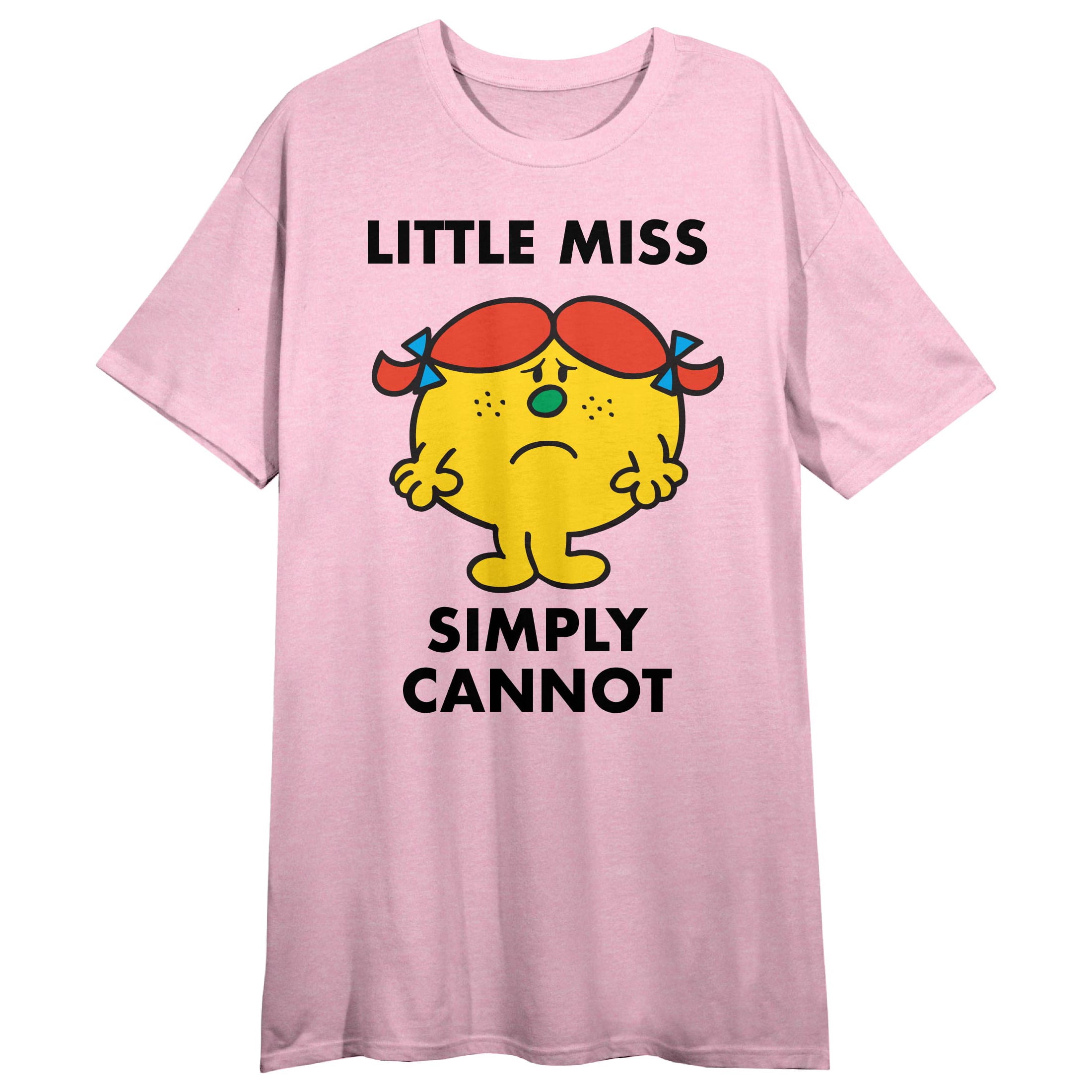 Mr. Men & Little Miss Womens Ski Your Buns Off Juniors T shirt 並行輸入品 Official Mr. Men \u0026 Little Miss Website