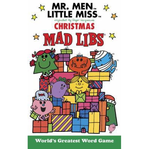 Pre-Owned Mr. Men Little Miss Christmas Mad Libs (Paperback) 0843182407 9780843182408