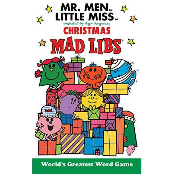 Pre-Owned Mr. Men Little Miss Christmas Mad Libs Paperback