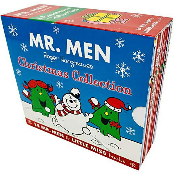 Mr Men Christmas Collection by Roger Hargreaves 14 Books Set - Ages 0-5 - Paperback