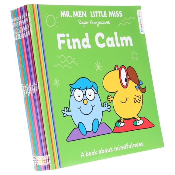Mr. Men Little Miss Discover You 10 Books by Roger Hargreaves Ages 3+ Paperback