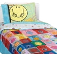 thumbnail image 1 of Mr Men Little Miss Vintage Patchwork - Mr. Lazy Comforter, Twin, 1 of 2
