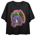 thumbnail image 1 of Mr Men and Little Miss Classic Miss Naughty Women's Black Crop Tee-XL, 1 of 7