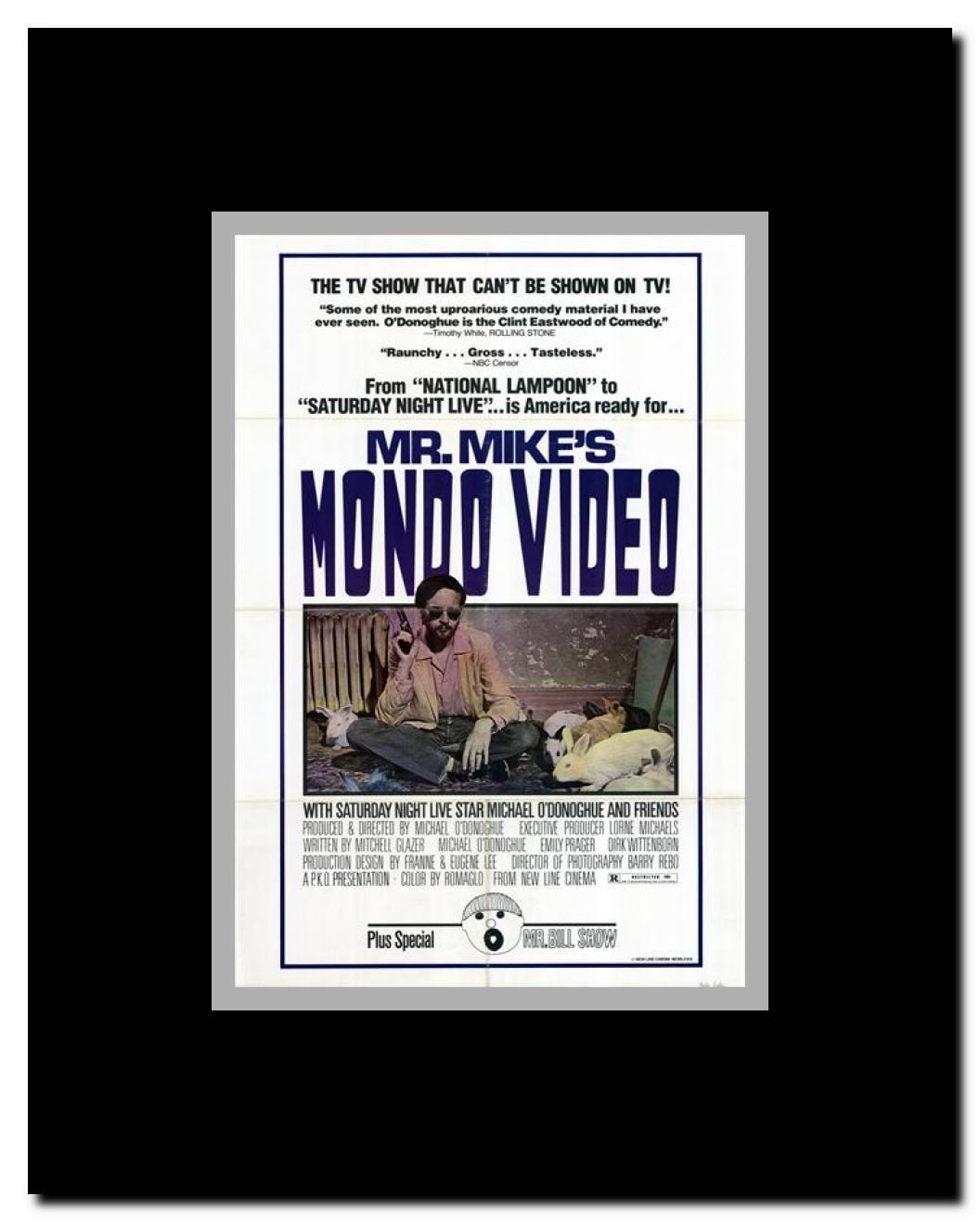 Mr. Mike's Mondo Video Framed Movie Poster