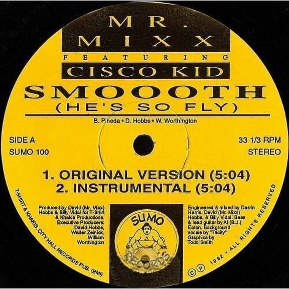 Mr Mixx - Smoooth [He's So Fly] - Music & Performance - Vinyl