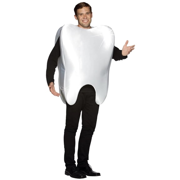 Mr. Molar Men's Adult Halloween Costume, One Size, (40-46)