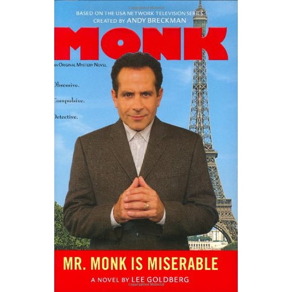 Pre-Owned Mr. Monk Is Miserable (Hardcover 9780451225153) by Lee Goldberg, Andy Breckman