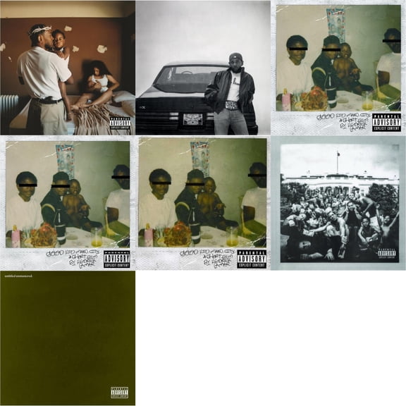 Mr. Morale & The Big Steppers (X) & Gnx (X) & Good Kid, M.A.A.D City & Good Kid, M.A.A.D City & Good Kid, M.A.A.D City (Remixes) & To Pimp A Butterfly & Untitled Unmastered (X) [CD Bundle]