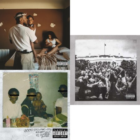 Mr. Morale & The Big Steppers (X) & Good Kid, M.A.A.D City & To Pimp A Butterfly [CD Bundle]