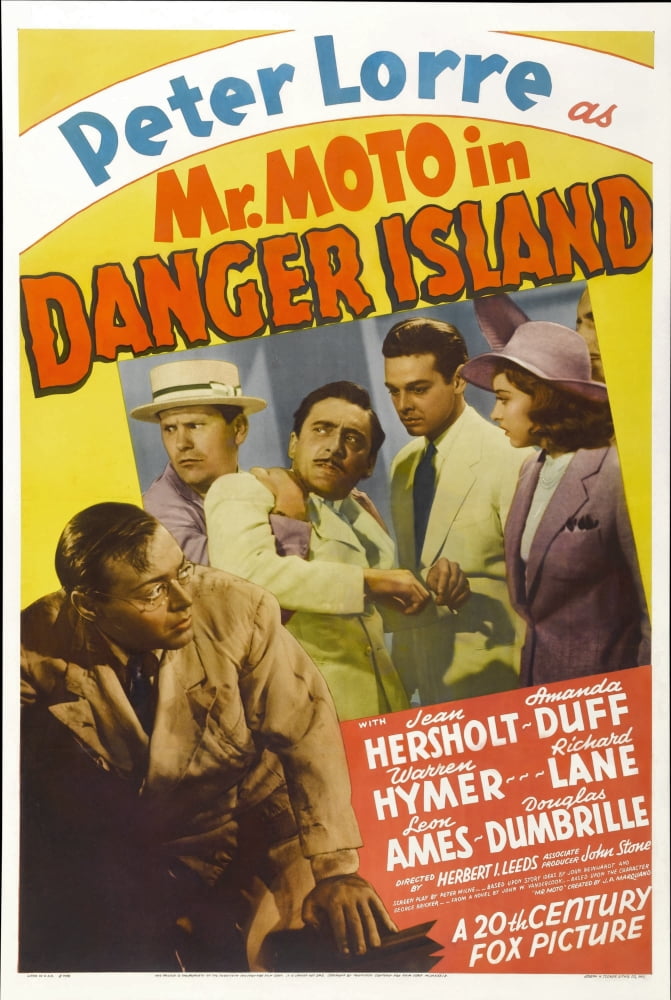 Mr Moto In Danger Island Canvas Art - (24 x 36)