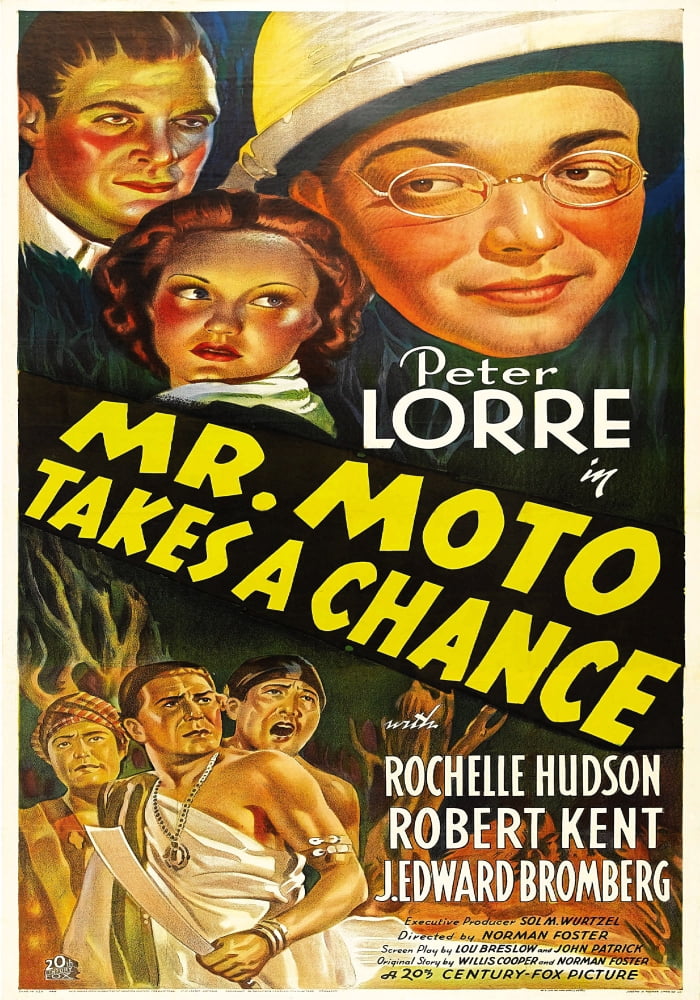 Mr Moto Takes A Chance U Canvas Art - (24 x 36)