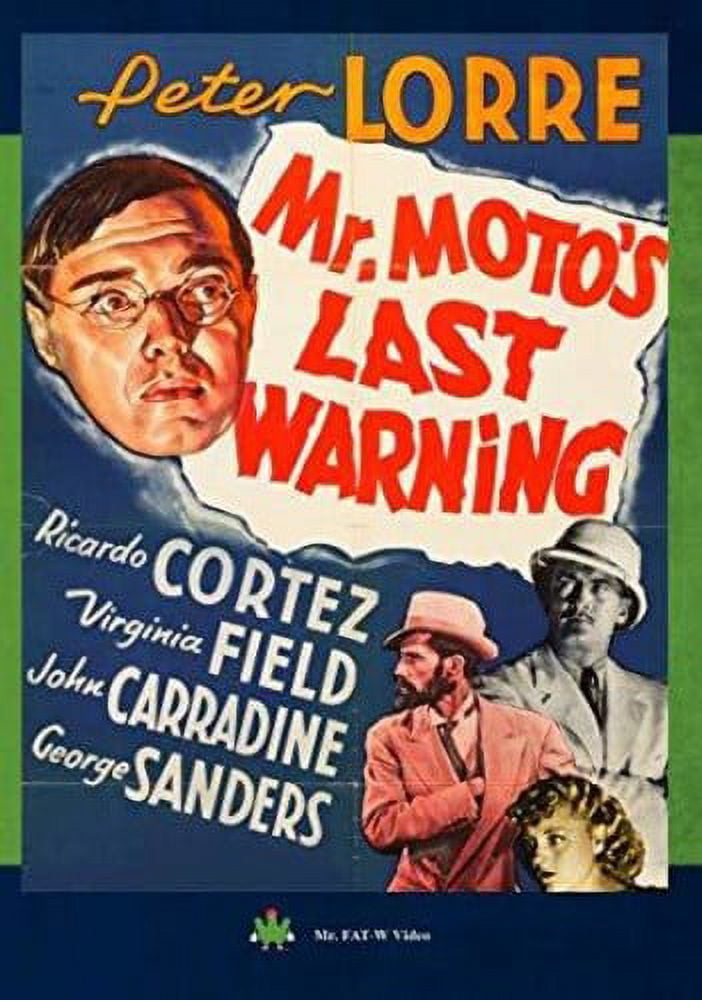 Mr. Moto's Last Warning (DVD), Mr Fat - w Video, Drama - Walmart.com