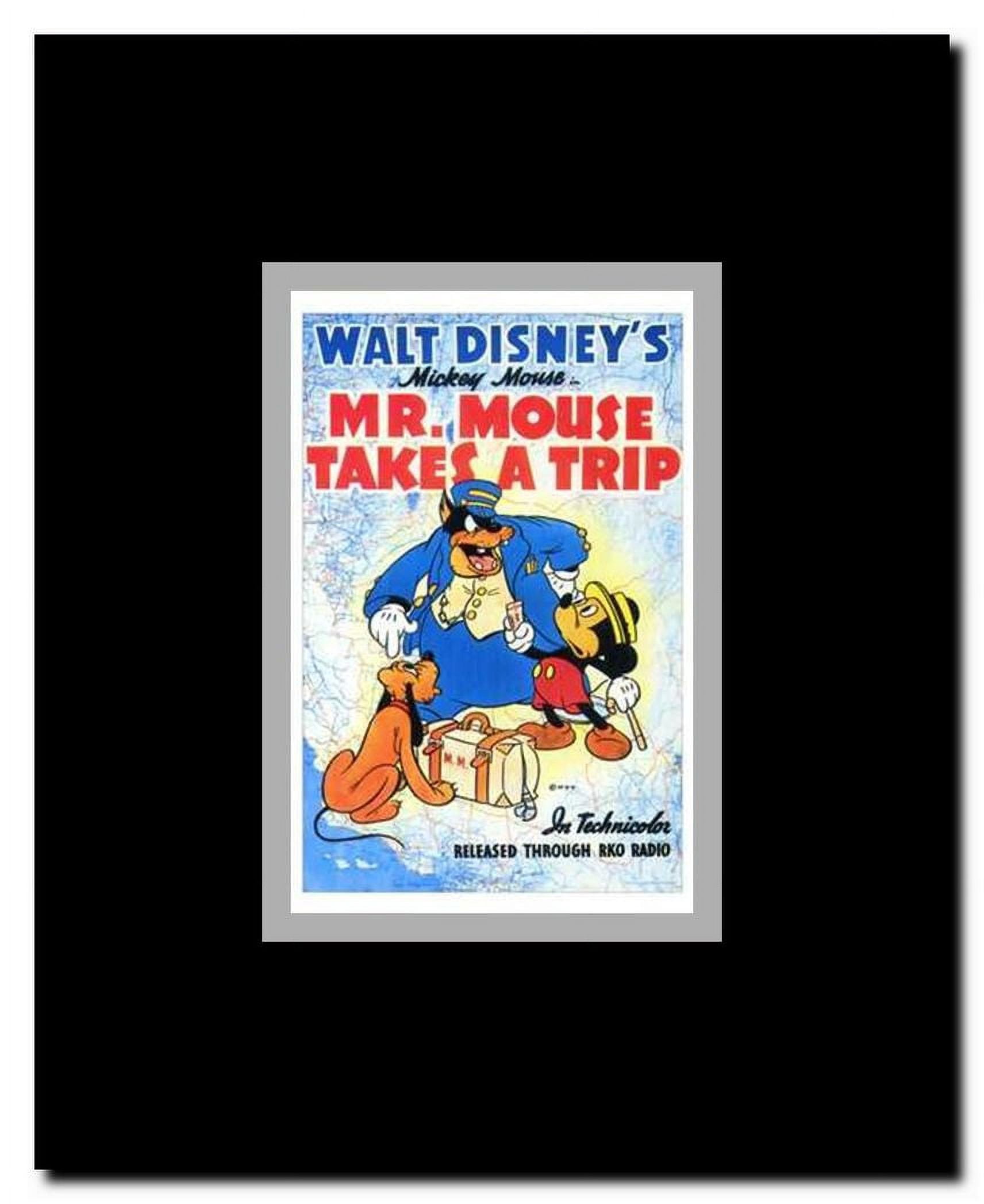 Mr Mouse Takes a Trip Framed Movie Poster