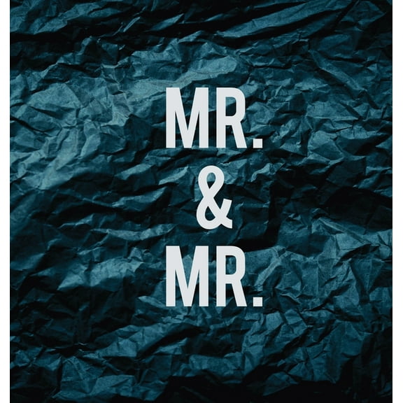 Mr. & Mr. Wedding Guest Book (Hardcover)
