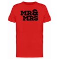 thumbnail image 1 of Mr&Mrs Bold Font Tee Men's -Image by Shutterstock, 1 of 1