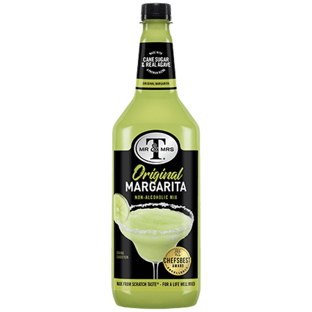 Mr & Mrs Margarita Mix, 1L Bottle, 1 Pack – Premium Cocktail Mixer for Margarita Mix, Ready to Use