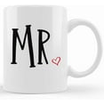 thumbnail image 1 of Mr And Mrs Mugs, Wedding Gift, , Wedding Gifts, Gift For Him, Gift For Her, Wedding Present, Christmas Gift, Ceramic Novelty Coffee Mug, Tea Cup, Gift Present For Birthda, 1 of 2