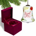 thumbnail image 1 of Mr. & Mrs. Our First Christmas Hand Painted Mouth Blown Glass Ornament, Multi Color, 1 of 1