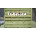 thumbnail image 1 of Mr Mrs Paper Garland Bunting Party Decoration Banner, 1 of 1