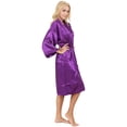 thumbnail image 1 of Mr & Mrs Right Robes for Woman Kimono Satin Bride Bridesmaids Wedding Robe, 1 of 2