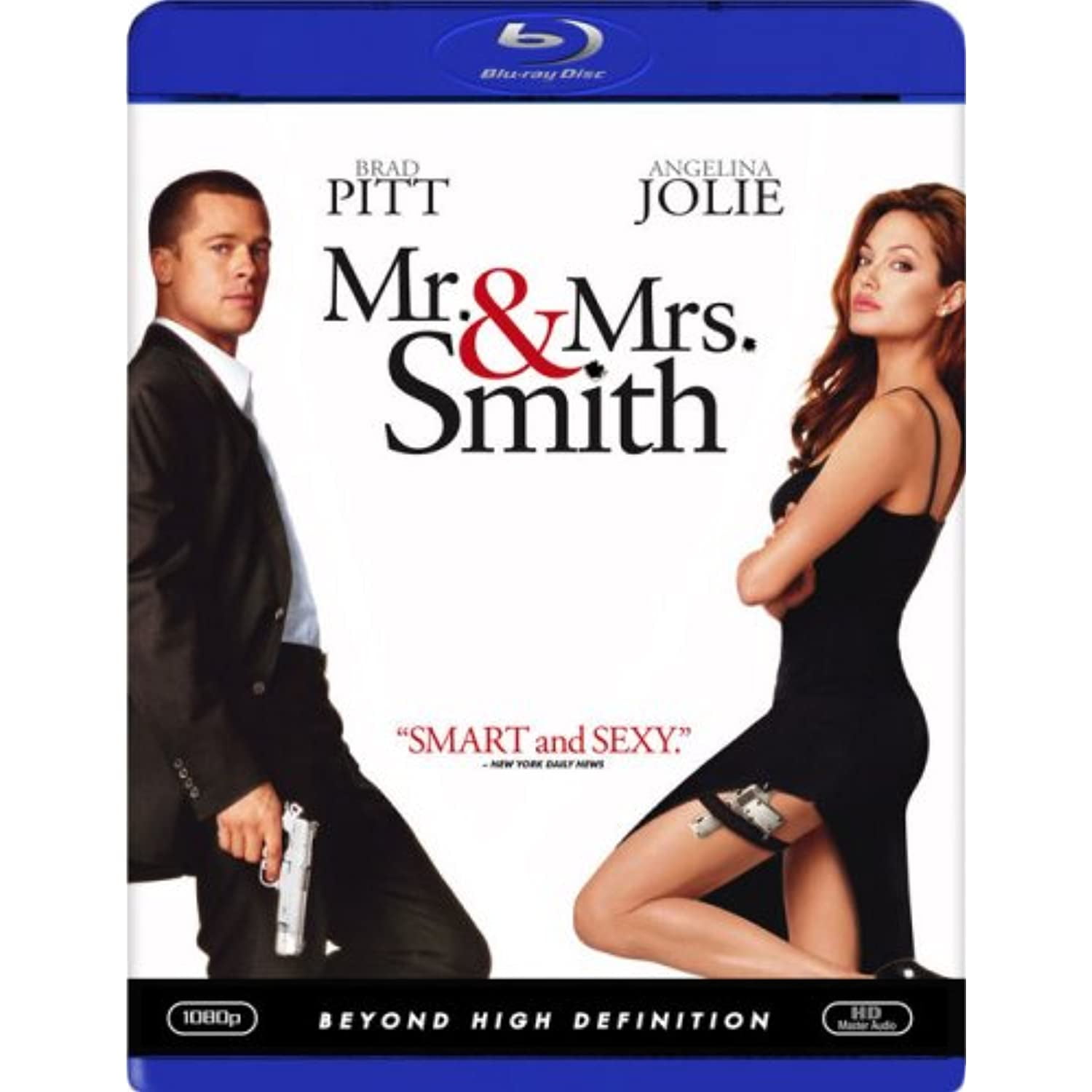 Mr & Mrs Smith (2005) (Unrated) (Blu-ray) - Walmart.com