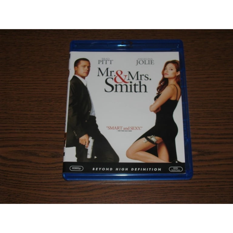 Mr & Mrs Smith (2005) Unrated Blu-ray, Action Drama Movie