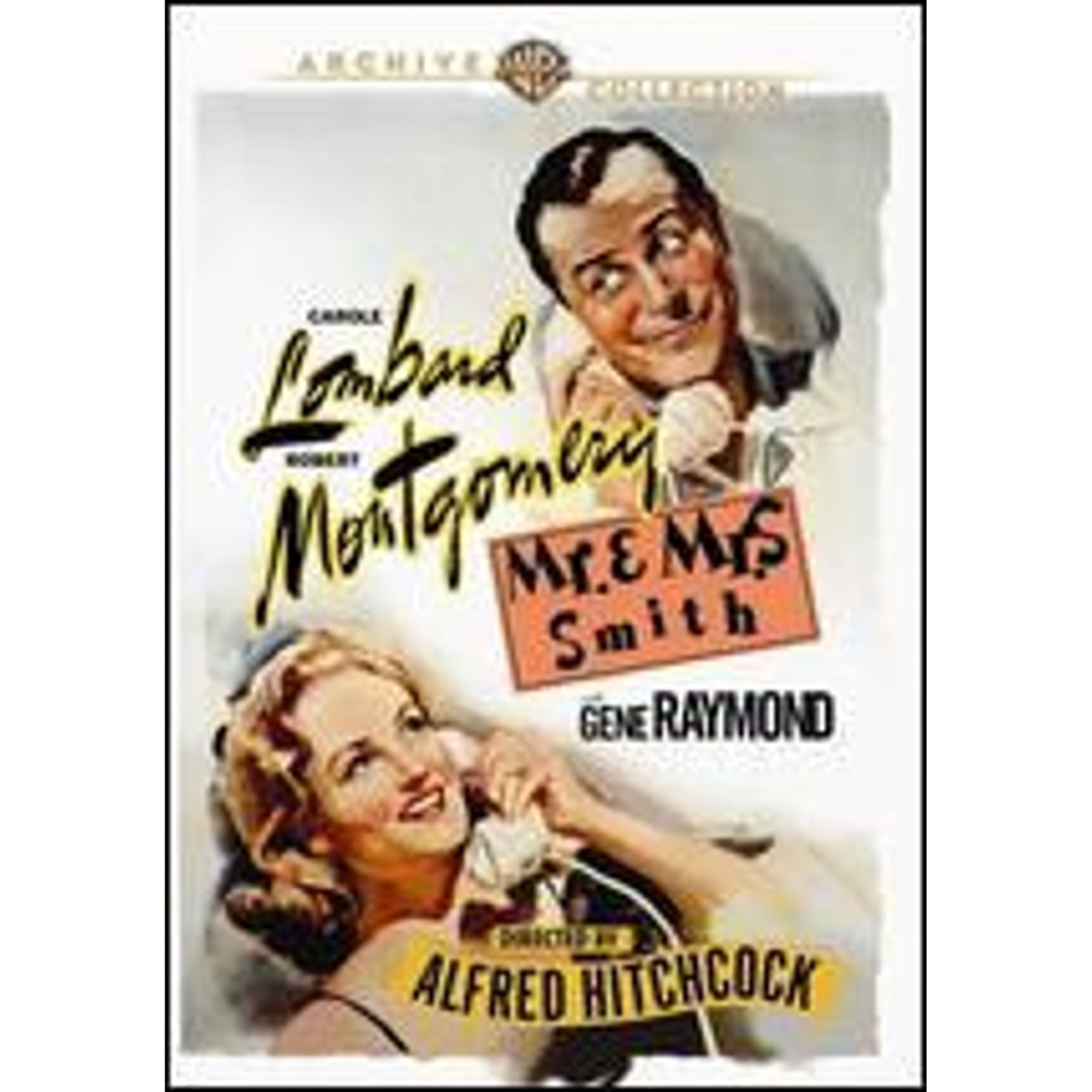 Pre-Owned Mr. & Mrs. Smith (DVD 0888574100018) directed by Alfred Hitchcock