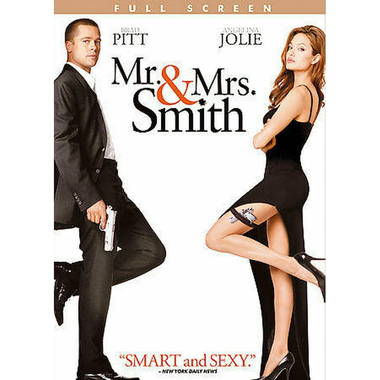 Mr. & Mrs. Smith (Full Screen Edition) (DVD) - Walmart.com