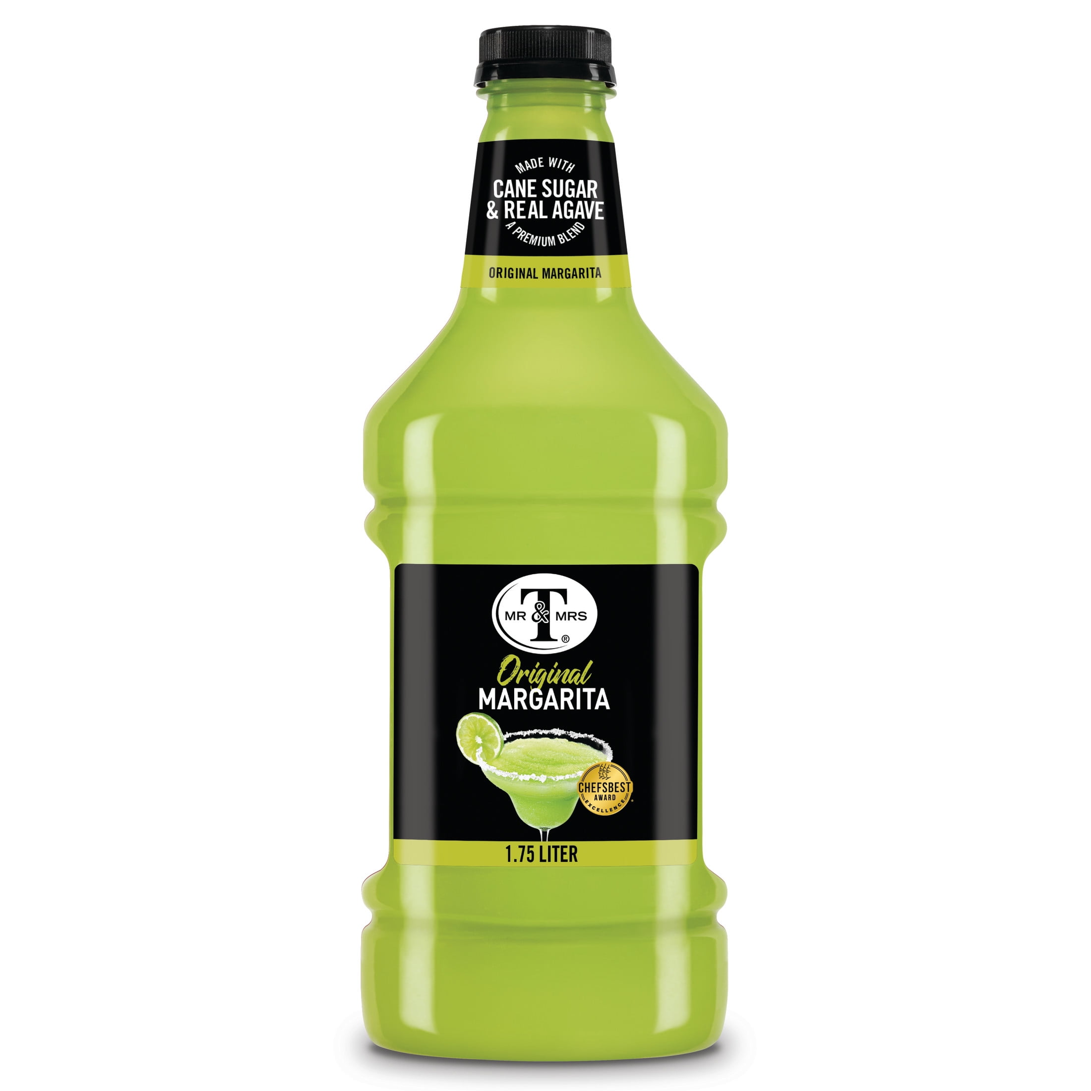 Mr & Mrs T Cane Sugar Margarita Mix, 1.75 L, Bottle