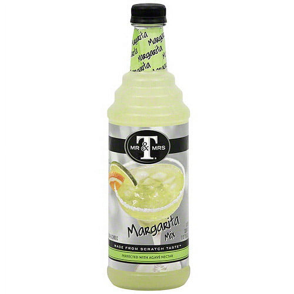 Mr & Mrs T Margarita Mix, 33.8 oz (Pack of 6)