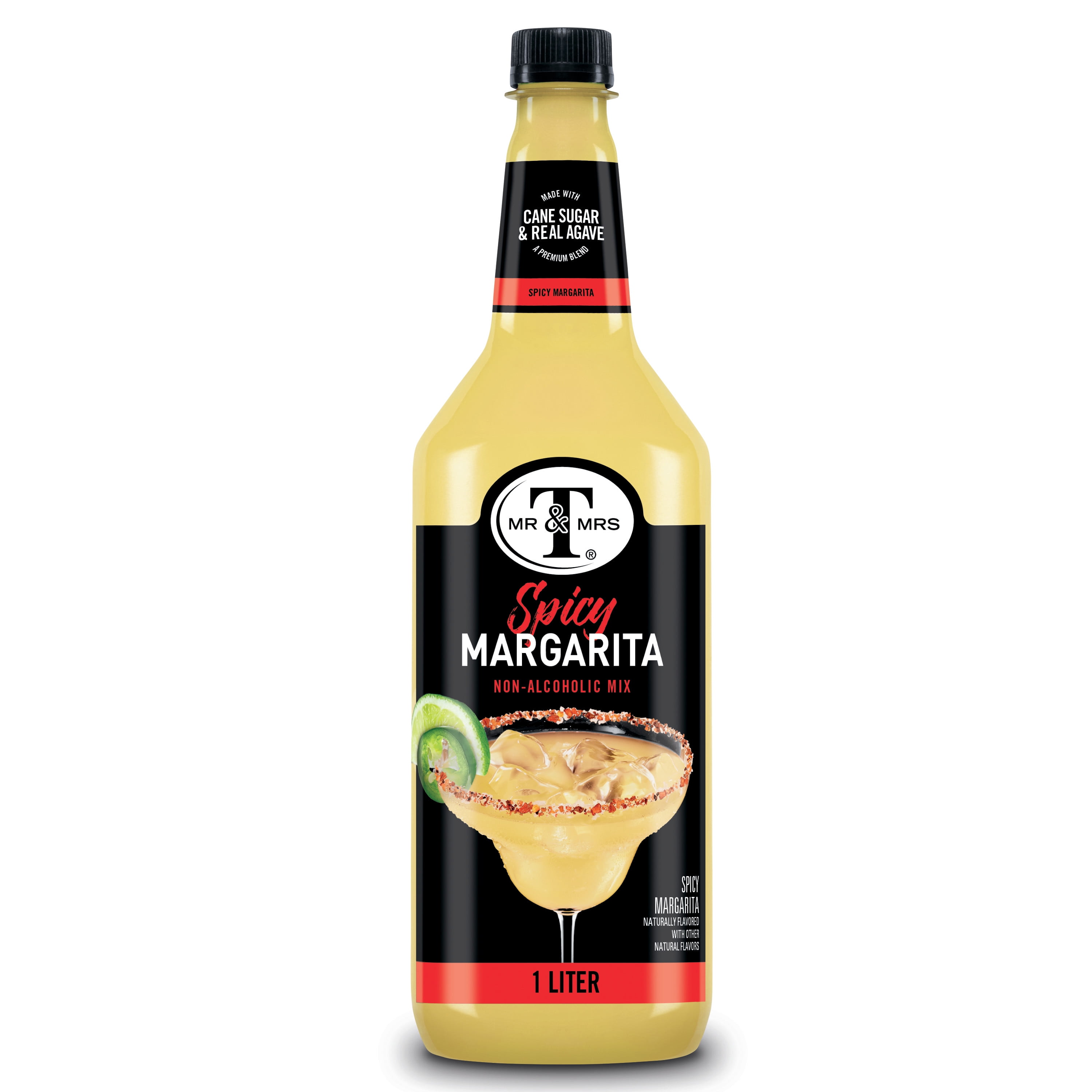 Mr & Mrs T Spicy Margarita Mix, 1 L Bottle