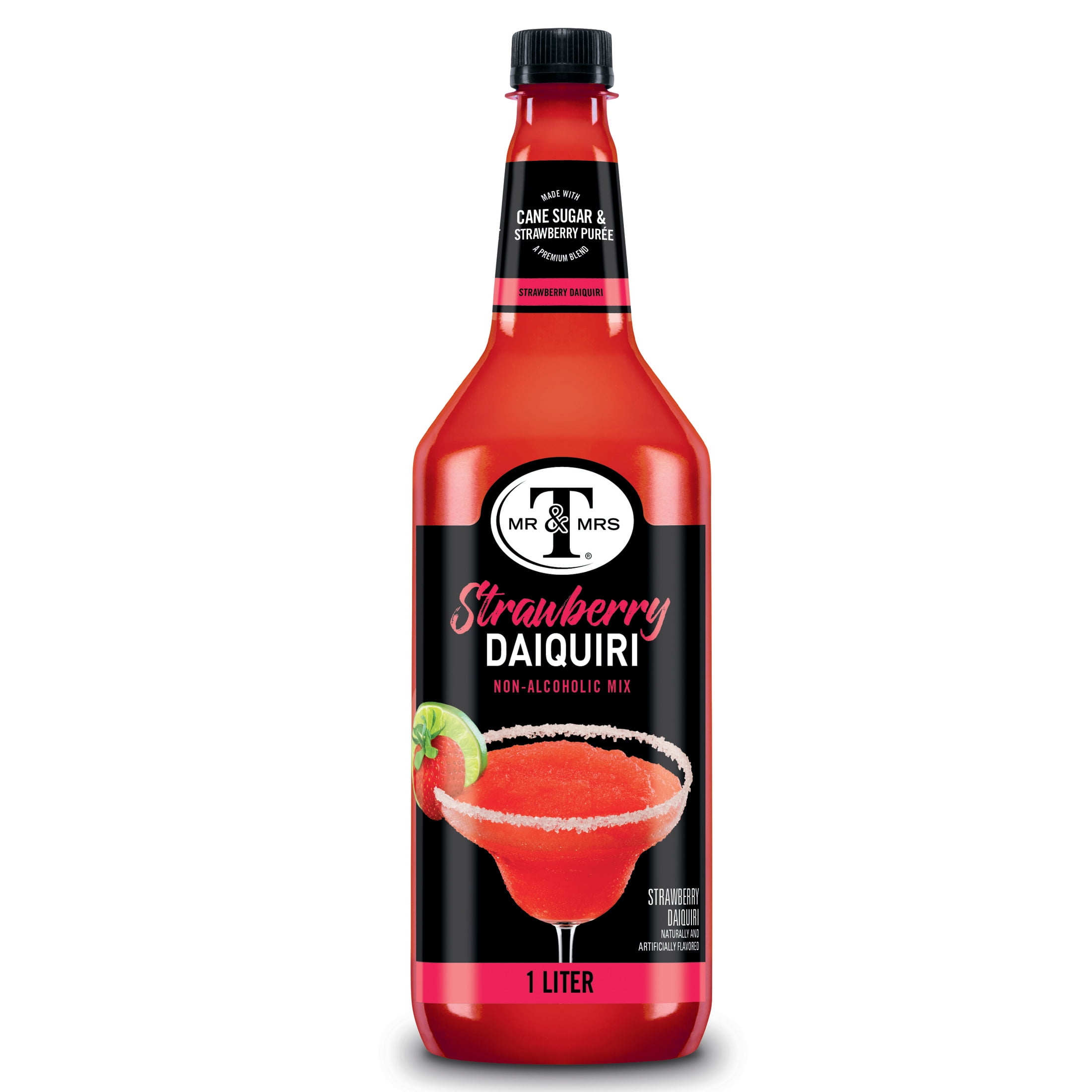 Mr Mrs T Ready Drink Strawberry Daiquiri Margarita Mix 1 L Bottle Walmart
