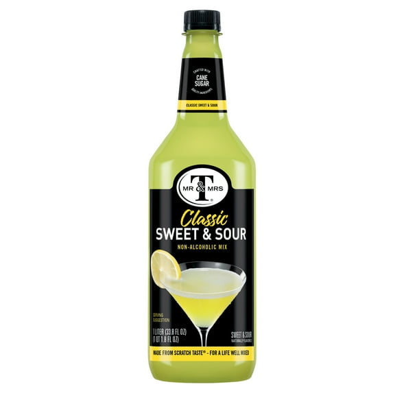 Mr & Mrs T Sweet & Sour Mix, 1 L, Bottle