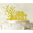 thumbnail image 1 of "Mr & Mrs Wedding Cake Topper Custom Name Cake Topper Color Option Available 6""-8"" Inches Wide", 1 of 1