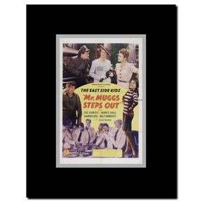 Mr. Muggs Steps Out Framed Movie Poster