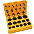thumbnail image 1 of Mr O-Ring AS568 Neoprene O-Ring Kit, 70 Durometer, Black, 30 Sizes 382 Pieces, 1 of 1