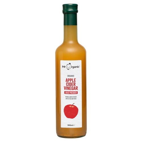 Mr Organic Apple Cider Vinegar 500ml, British Import (Pack of 2)