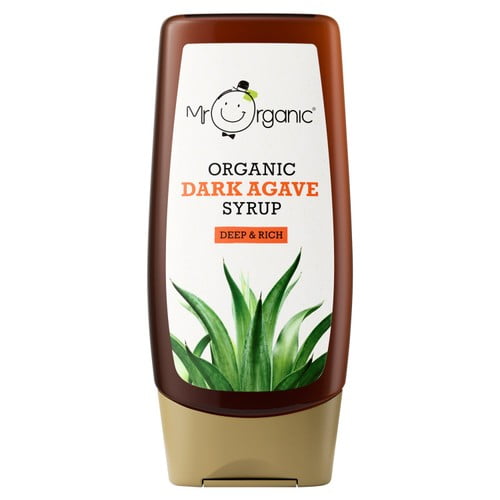 Mr Organic Dark Agave Syrup 250ml, British Import (Pack of 2)