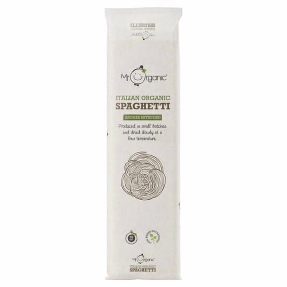 Mr Organic Italian Spaghetti Pasta 500g, British Import (Pack of 3)
